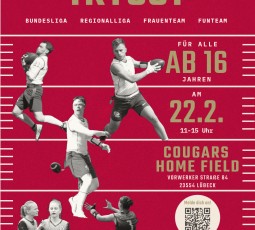 Tryout für Flag Football am 22.02.2025 Tryout für Flag Football am 22.02.2025