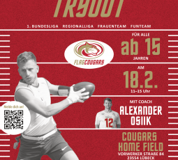 Tryout für Flag Football am 18.02.2024 Tryout für Flag Football am 18.02.2024